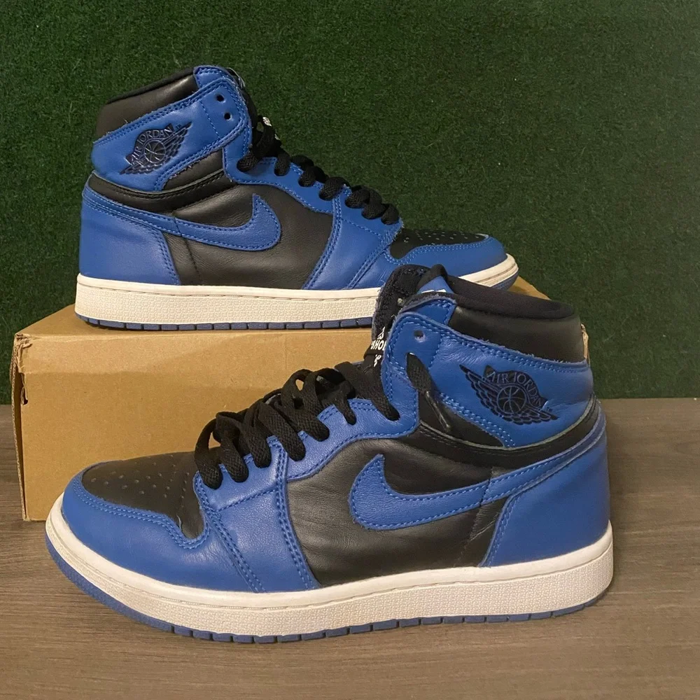 Jordan 1 High Retro ‘Dark Marina Blue’ Size 9 - Picture 5 of 10
